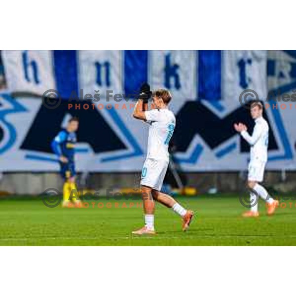 in action during UEFA Conference League 2025/2026 match day 5 between HNK Rijeka (CRO) and NK Celje (SLO) at Rujevica Stadium, Rijeka, Croatia on December 11, 2025