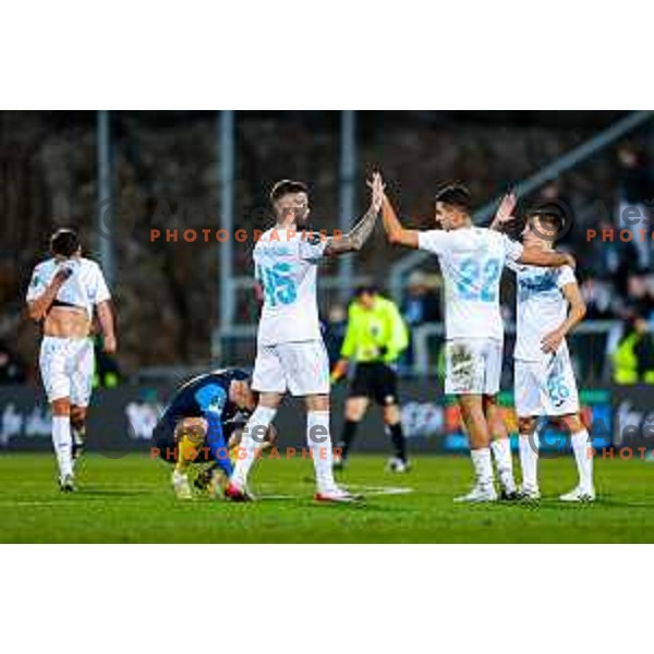 in action during UEFA Conference League 2025/2026 match day 5 between HNK Rijeka (CRO) and NK Celje (SLO) at Rujevica Stadium, Rijeka, Croatia on December 11, 2025