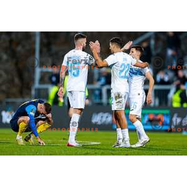 in action during UEFA Conference League 2025/2026 match day 5 between HNK Rijeka (CRO) and NK Celje (SLO) at Rujevica Stadium, Rijeka, Croatia on December 11, 2025