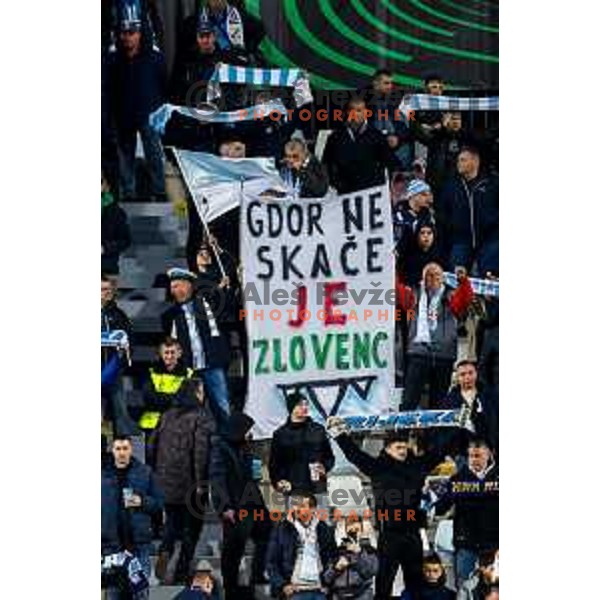 in action during UEFA Conference League 2025/2026 match day 5 between HNK Rijeka (CRO) and NK Celje (SLO) at Rujevica Stadium, Rijeka, Croatia on December 11, 2025