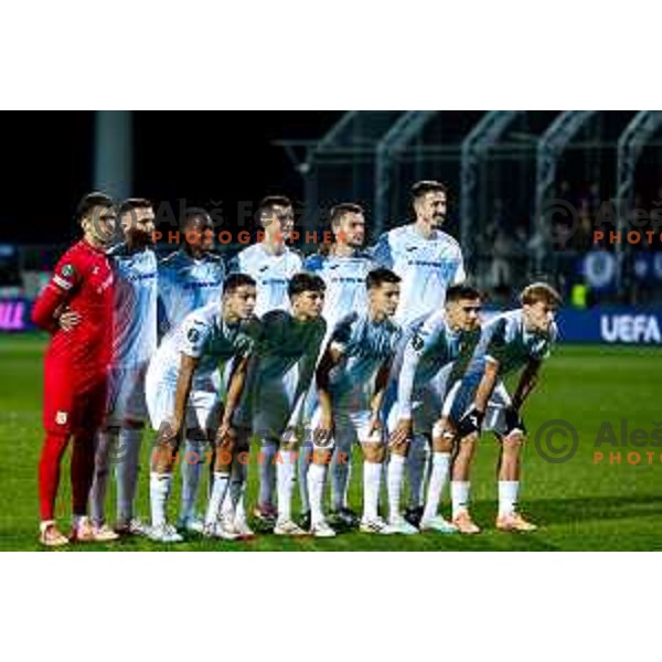 in action during UEFA Conference League 2025/2026 match day 5 between HNK Rijeka (CRO) and NK Celje (SLO) at Rujevica Stadium, Rijeka, Croatia on December 11, 2025