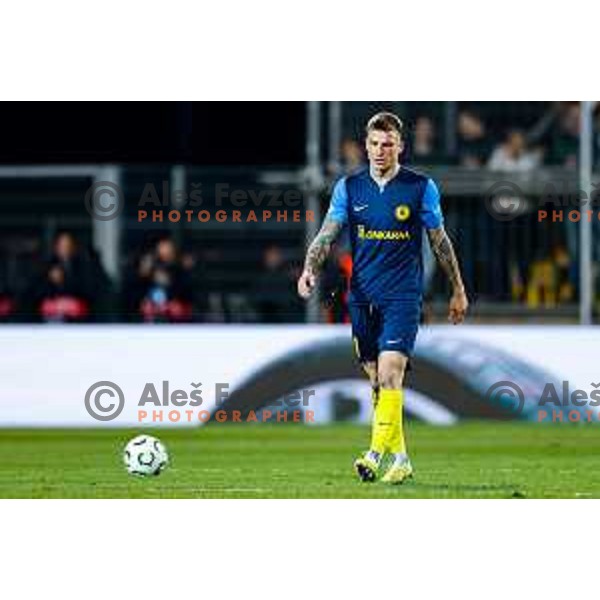 Franko Kovacevic in action during UEFA Conference League 2025/2026 match day 5 between HNK Rijeka (CRO) and NK Celje (SLO) at Rujevica Stadium, Rijeka, Croatia on December 11, 2025