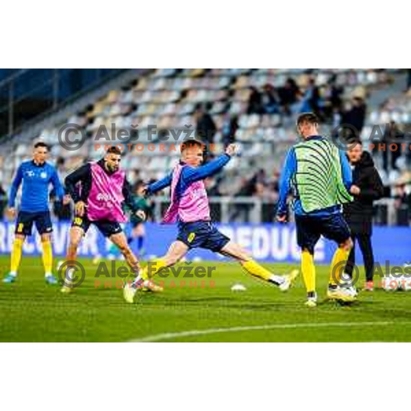 Franko Kovacevic during warm-up before UEFA Conference League 2025/2026 match day 5 between HNK Rijeka (CRO) and NK Celje (SLO) at Rujevica Stadium, Rijeka, Croatia on December 11, 2025