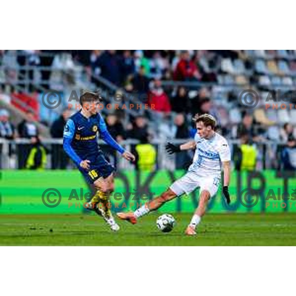 in action during UEFA Conference League 2025/2026 match day 5 between HNK Rijeka (CRO) and NK Celje (SLO) at Rujevica Stadium, Rijeka, Croatia on December 11, 2025