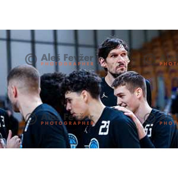 Boban Marjanovic during AdmiralBet ABA League 2025/2026 basketball match between Perspektiva Ilirija and Buducnost VOLI in Tivoli Hall, Ljubljana, Slovenia on December 13, 2025