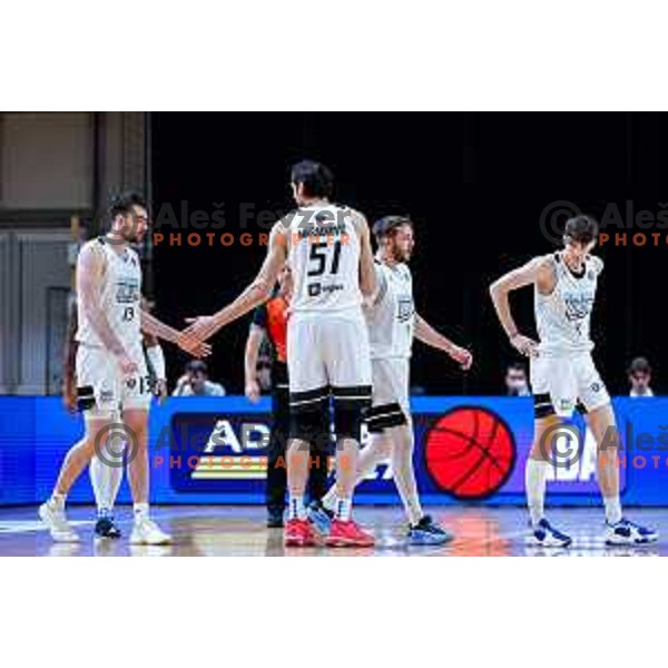 Boban Marjanovic during AdmiralBet ABA League 2025/2026 basketball match between Perspektiva Ilirija and Buducnost VOLI in Tivoli Hall, Ljubljana, Slovenia on December 13, 2025