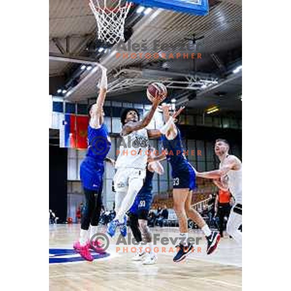 Wendell Green Jr. in action during AdmiralBet ABA League 2025/2026 basketball match between Perspektiva Ilirija and Buducnost VOLI in Tivoli Hall, Ljubljana, Slovenia on December 13, 2025 