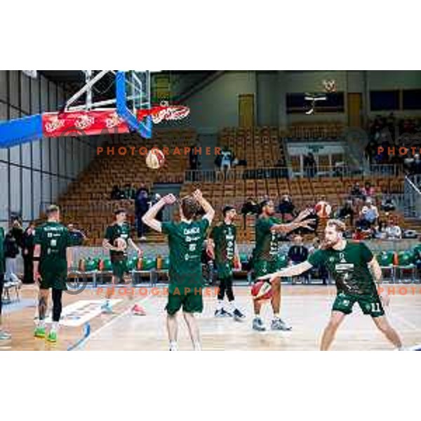 in action during AdmiralBet ABA League 2025/2026 basketball match between Cedevita Olimpija (SLO) and Bosna BH Telecom (BiH) in Tivoli Hall, Ljubljana, Slovenia on December 13, 2025