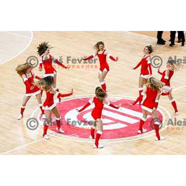 in action during AdmiralBet ABA League 2025/2026 basketball match between Cedevita Olimpija (SLO) and Bosna BH Telecom (BiH) in Tivoli Hall, Ljubljana, Slovenia on December 13, 2025