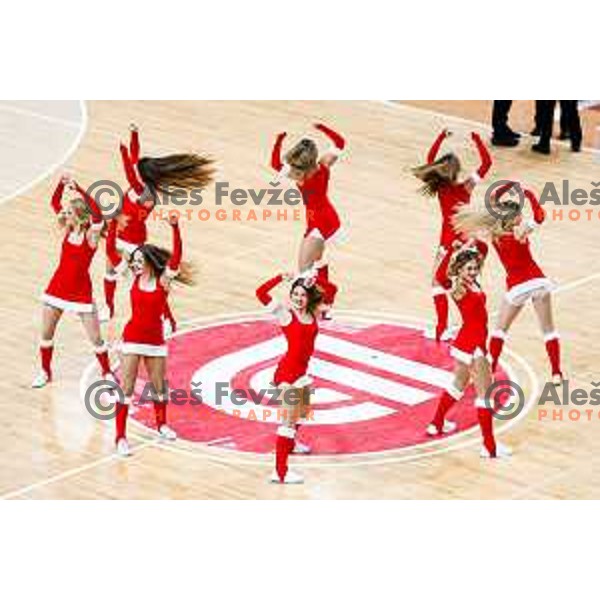 in action during AdmiralBet ABA League 2025/2026 basketball match between Cedevita Olimpija (SLO) and Bosna BH Telecom (BiH) in Tivoli Hall, Ljubljana, Slovenia on December 13, 2025