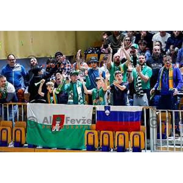 in action during AdmiralBet ABA League 2025/2026 basketball match between Cedevita Olimpija (SLO) and Bosna BH Telecom (BiH) in Tivoli Hall, Ljubljana, Slovenia on December 13, 2025