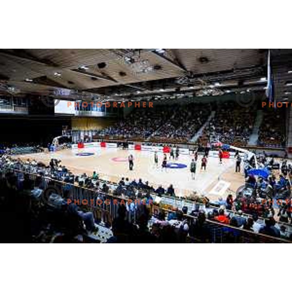 in action during AdmiralBet ABA League 2025/2026 basketball match between Cedevita Olimpija (SLO) and Bosna BH Telecom (BiH) in Tivoli Hall, Ljubljana, Slovenia on December 13, 2025