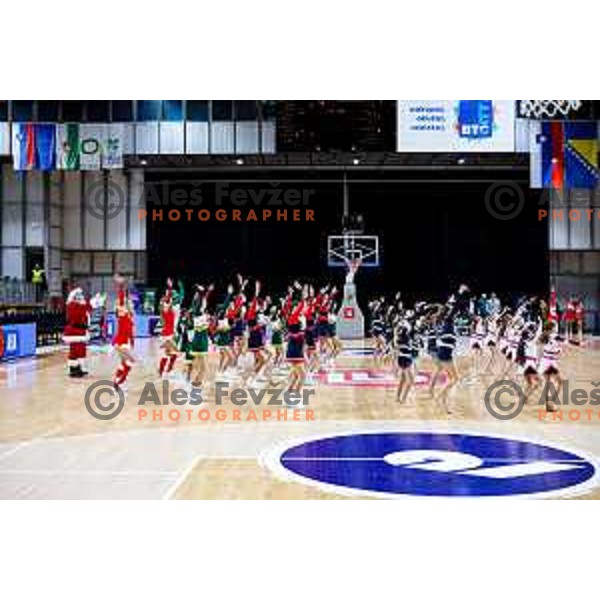 in action during AdmiralBet ABA League 2025/2026 basketball match between Cedevita Olimpija (SLO) and Bosna BH Telecom (BiH) in Tivoli Hall, Ljubljana, Slovenia on December 13, 2025