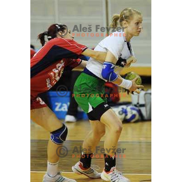 Skutnik at handball match RK Olimpija - ZRK Celje Celjske Mesnine, 15.11.2008 