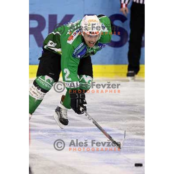 Mitchell at ice-hockey match Tilia Olimpija- TWK Innsbruck in round 21 of EBEL league, played in Hala Tivoli, Ljubljana, Slovenia 16.11.2008 