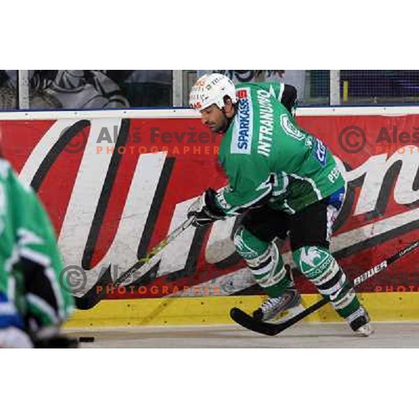  Ralph Intranuovo (9) at ice-hockey match Tilia Olimpija- Acroni Jesenice in round 23 of EBEL league, played in Ljubljana, Slovenia 21.11.2008. Tilia Olimpija won 4:3 