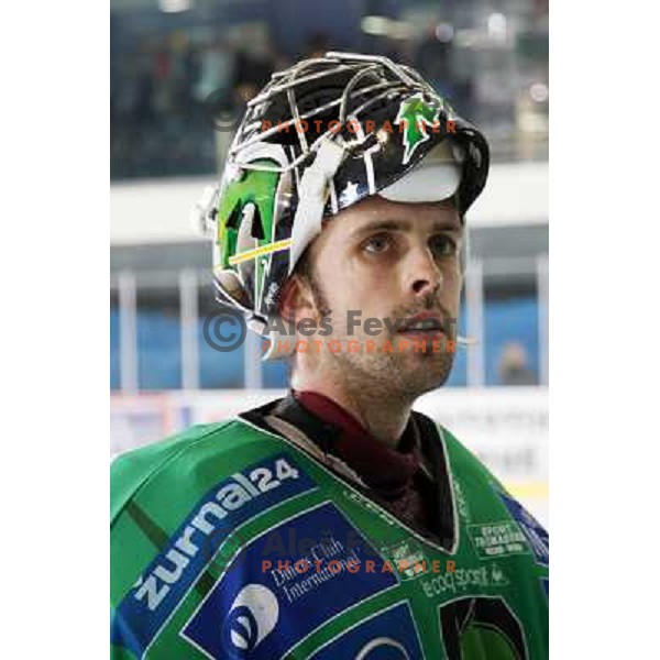Mike Morrison at ice-hockey match Tilia Olimpija- Acroni Jesenice in round 23 of EBEL league, played in Ljubljana, Slovenia 21.11.2008. Tilia Olimpija won 4:3 