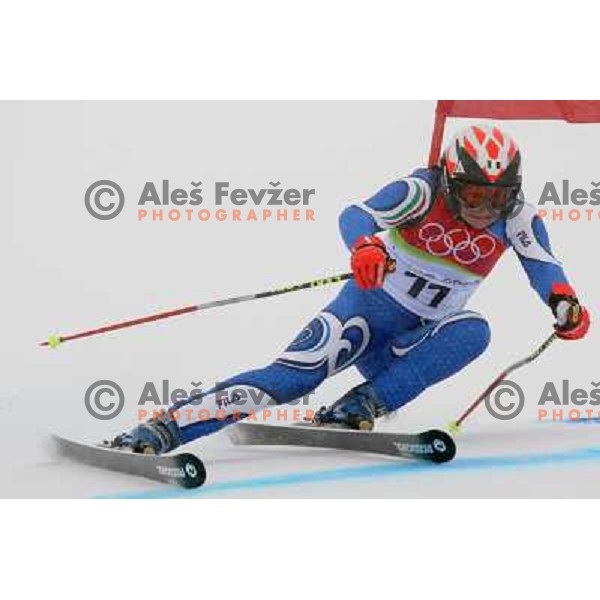 during Giant Slalom women at winter Olympic Games, Torino , Italy on February 24, 2006