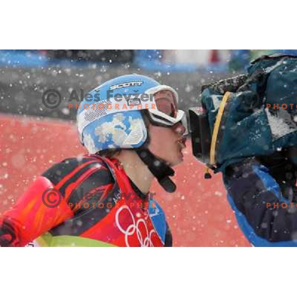 during Giant Slalom women at winter Olympic Games, Torino , Italy on February 24, 2006