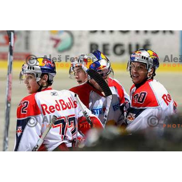 Hughes (72) at ice-hockey match Tilia Olimpija-Red Bull Salzburg in round 26 of EBEL league, played in Hala Tivoli, Ljubljana, Slovenia 28.11.2008 