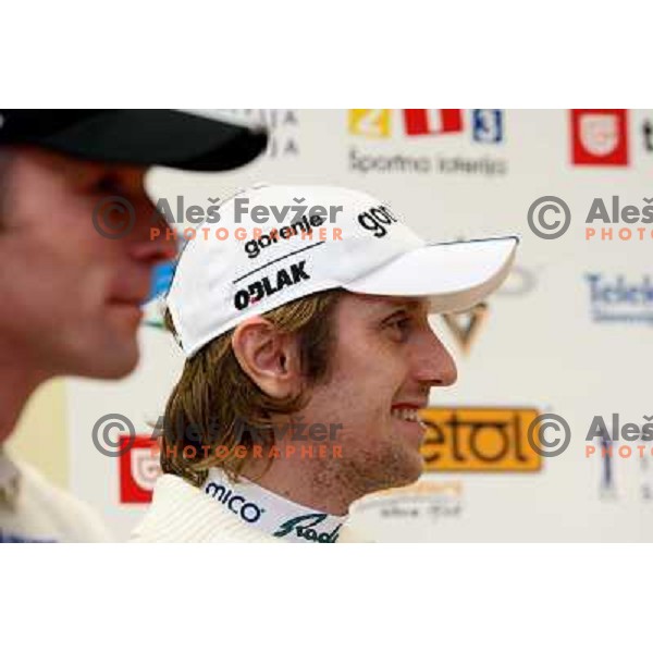 Primoz Pikl at press conference of Slovenian Nordic team in Ljubljana 2.12.2008 