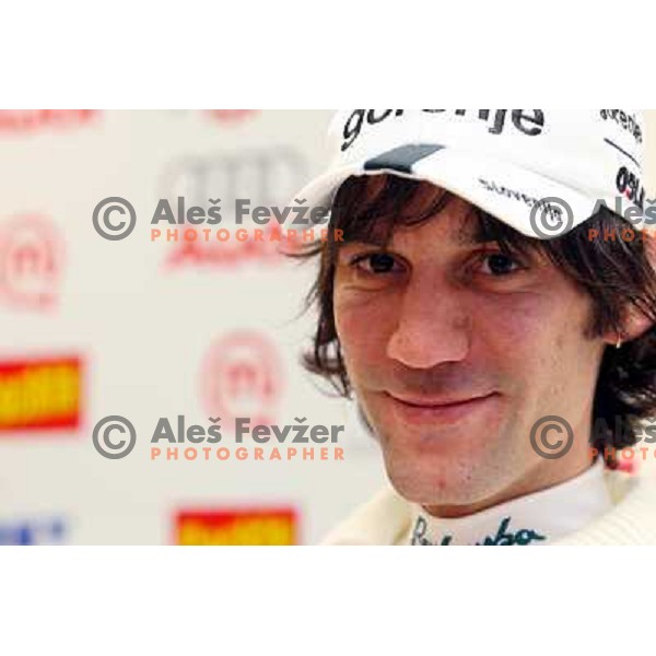 Primoz Peterka at press conference of Slovenian Nordic team in Ljubljana 2.12.2008 