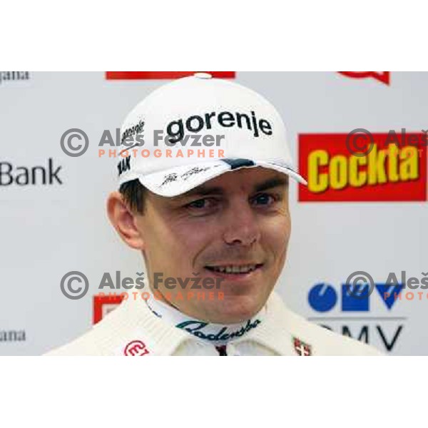 Ivan Hudac at press conference of Slovenian Nordic team in Ljubljana 2.12.2008 