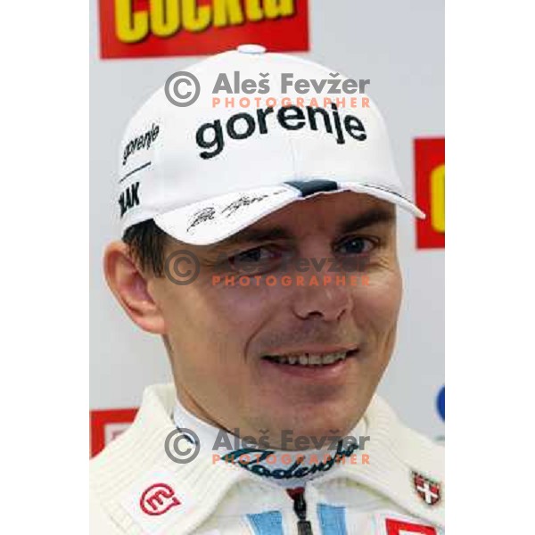 Ivan Hudac at press conference of Slovenian Nordic team in Ljubljana 2.12.2008 
