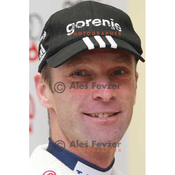 Matjaz Zupan at press conference of Slovenian Nordic team in Ljubljana 2.12.2008 