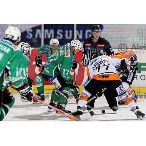 Nik Zupancic at ice hockey match Tilia Olimpija-Graz 99ers in round 33 of EBEL league, played in Hala Tivoli, Ljubljana 14.12.2008 