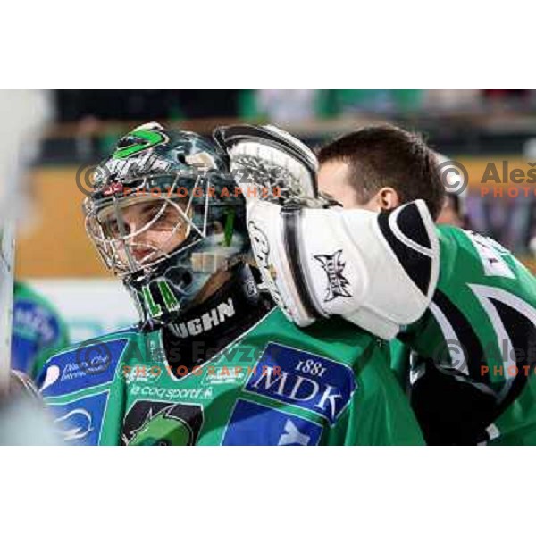 Ales Sila at ice hockey match Tilia Olimpija-Graz 99ers in round 33 of EBEL league, played in Hala Tivoli, Ljubljana 14.12.2008 Tilia Olimpija won 4:2 