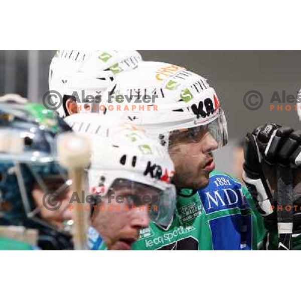Igor Cvetek at ice hockey match Tilia Olimpija-Graz 99ers in round 33 of EBEL league, played in Hala Tivoli, Ljubljana 14.12.2008 Tilia Olimpija won 4:2 
