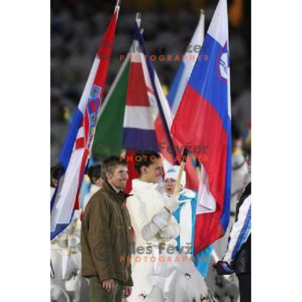 Closing ceremony of Torino 2006 Winter Olympic Games, Italy on February 26, 2006