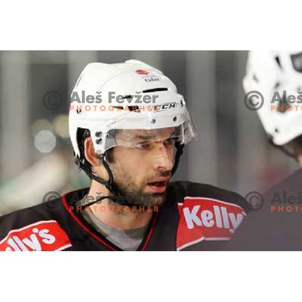 J.P. Pare at ice-hockey match Tilia Olimpija- Acroni Jesenice in round 39 of Ebel league, played in Hala Tivoli, Ljubljana 30.12.2008. Tlia Olimpija won 4:3 in over-time. 