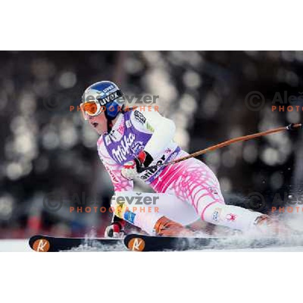 Lindsay Vonn (USA) at first run of 45.Golden fox- Zlata Lisica World Alpine skiing giant slalom in Maribor, Slovenia 10.1.2009 