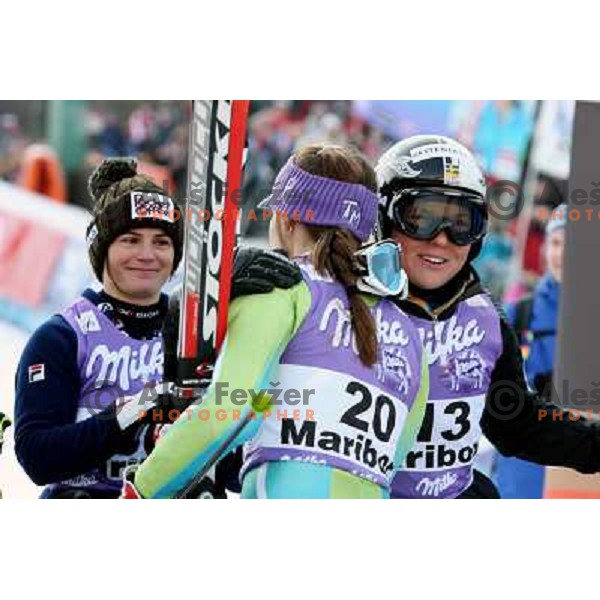Putzer, Maze (20), Paerson at 45.Golden fox- Zlata Lisica Audi FIS World Alpine skiing giant slalom in Maribor, Slovenia 10.1.2009 