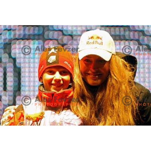 at public draw of starting numbers for 45.Golden Fox- Zlata lisica giant slalom held at Trg Svobode in Maribor, Slovenia 9.1.2008 