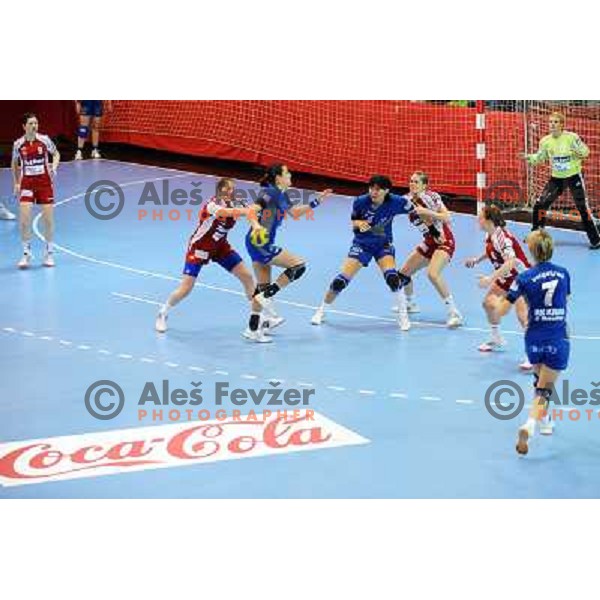 Lekic at handball match in the womens Champions League , Krim Mercator - Nurnberg, 10.01.2009 Kodeljevo, Ljubljana 
