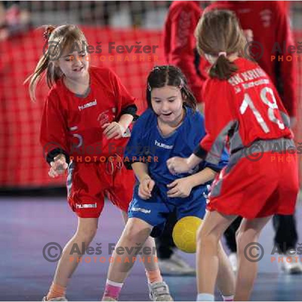 handball match Krim Mercator- Gyori Audi Eto KC in EHF Championsleague, group II, played in Kodeljevo Hall, Ljubljana 7.2.2009. Gyori won 35:31 