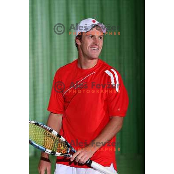Gregor Zemlja, top slovenian tennis player, Kranj 2009 