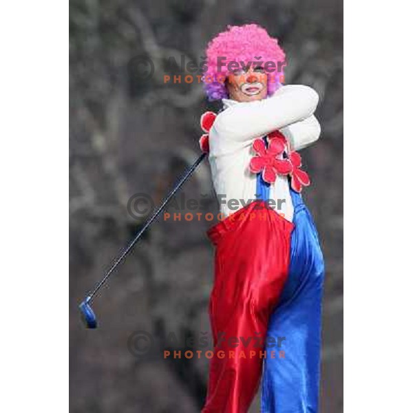 Carneval mask golf tournament , Lipica golf course, Slovenia 21.2.2009 