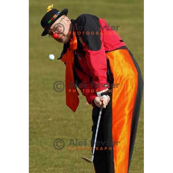 Carneval mask golf tournament , Lipica golf course, Slovenia 21.2.2009 