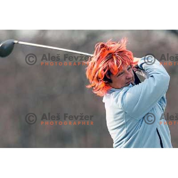 Carneval mask golf tournament , Lipica golf course, Slovenia 21.2.2009 
