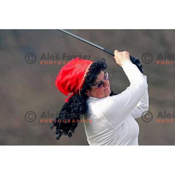 Carneval mask golf tournament , Lipica golf course, Slovenia 21.2.2009 