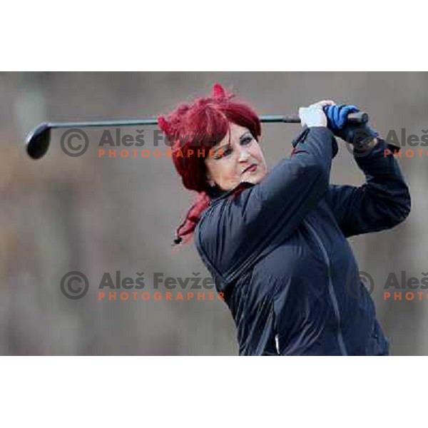 Carneval mask golf tournament , Lipica golf course, Slovenia 21.2.2009 