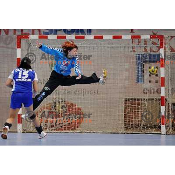 Stefanisin at handball match in the EHF Champions league, Krim Mercator - Oltchim Valcea ,28.02.2009 Kodeljevo, Ljubljana 