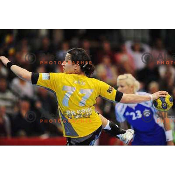 Lekic at handball match in the EHF Champions league, Krim Mercator - Oltchim Valcea ,28.02.2009 Kodeljevo, Ljubljana 