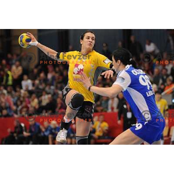 Lekic at handball match in the EHF Champions league, Krim Mercator - Oltchim Valcea ,28.02.2009 Kodeljevo, Ljubljana 