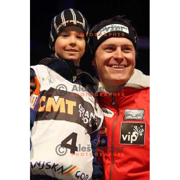 Ivica Kostelic (CRO) at Public Draw of starting numbers for Audi FIS World Cup Slalom,Pokal Vitranc, Kranjska gora, Slovenia 28.2.2009 