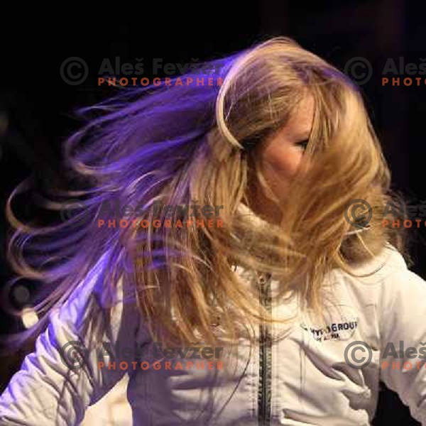 dance before concert, X-ploison of Fun, Kranjska Gora 28.2.2009 